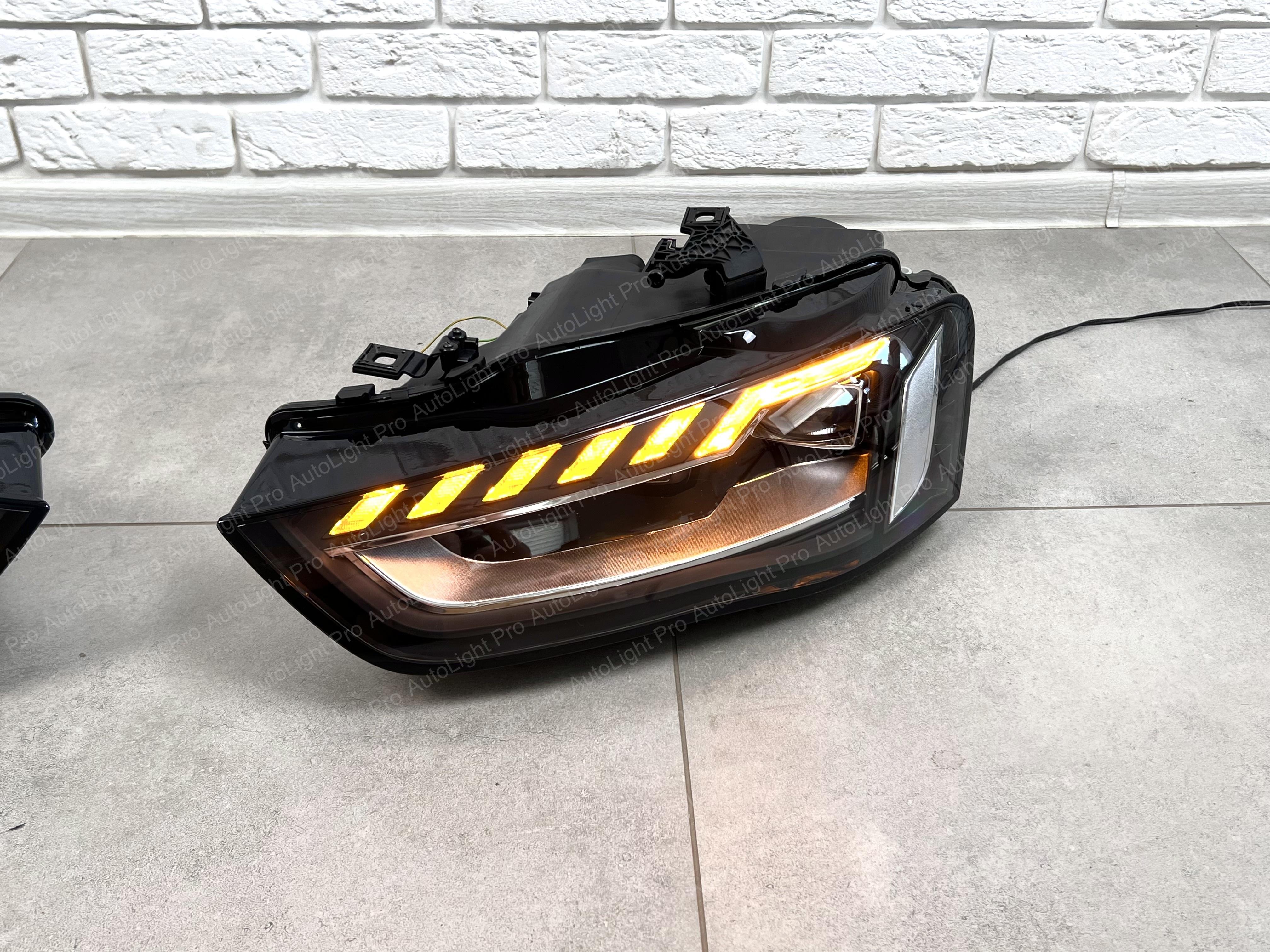 Фари full led Audi A4 B8 2012-2015 (ліва + права) КСЕНОН У ЛЕД 6