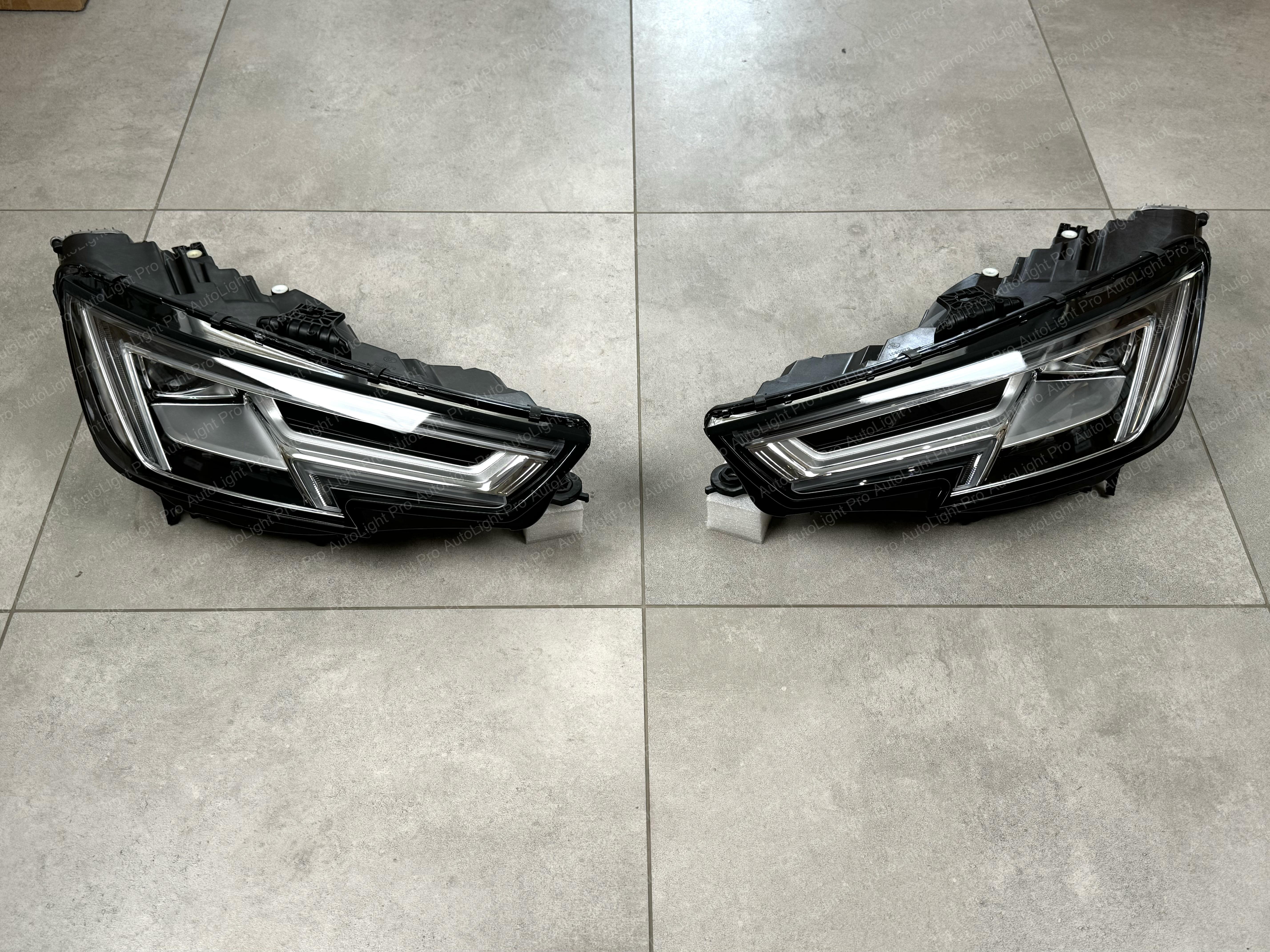 Фари LED для AUDI A4 B9 2015-2019 2шт. комплектні з блоками