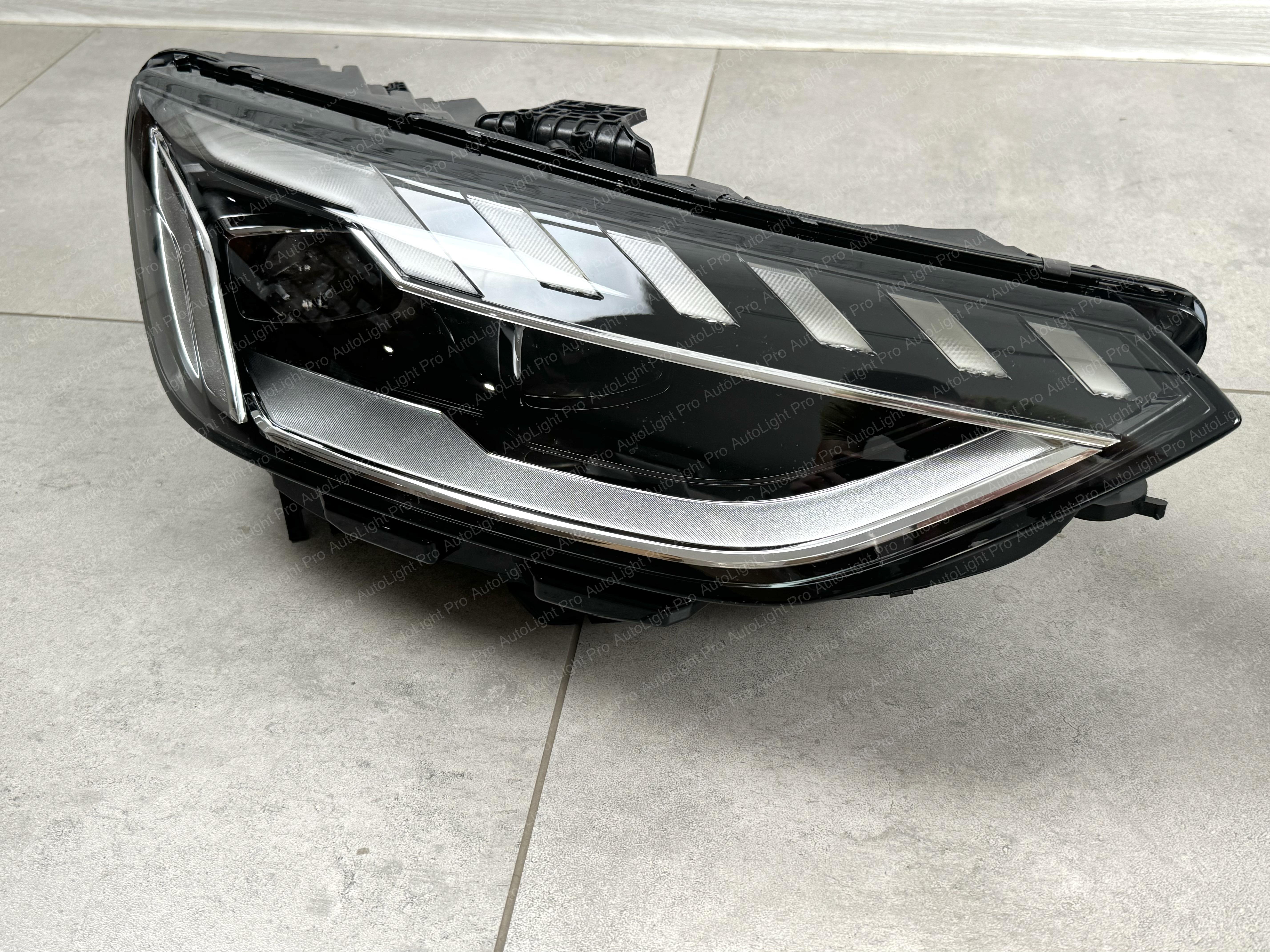 Фари LED  для AUDI A4 B9 рестайлінг 2019-2024 2шт. комплектні з блоками