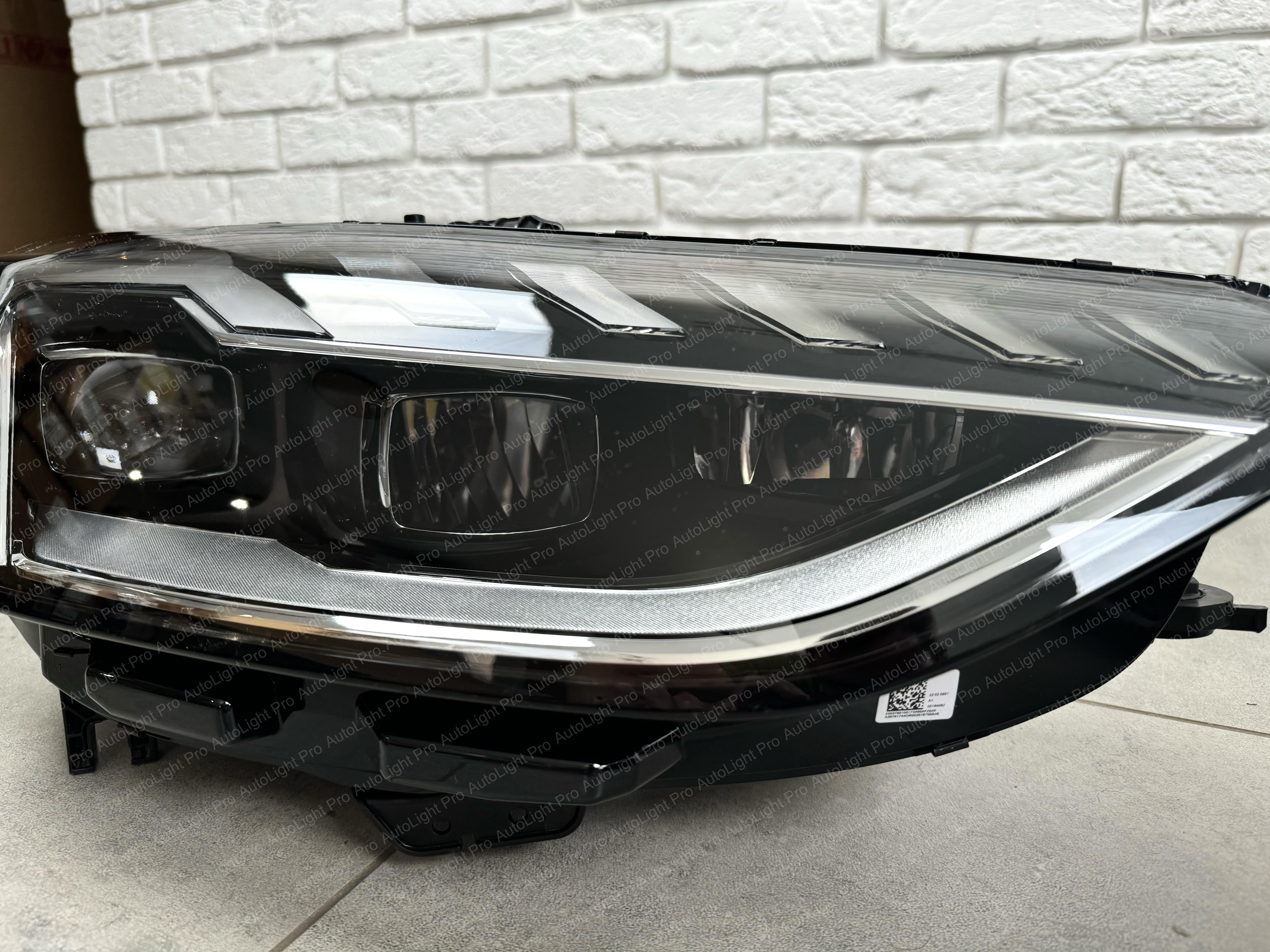 Фари LED  для AUDI A4 B9 рестайлінг 2019-2024 2шт. комплектні з блоками 4